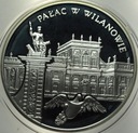 20 zł złotych 2000 WILANÓW Pałac w Wilanowie SREBRO