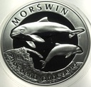 20 zł złotych 2004 Morświn Zwierzęta Świata SREBRO