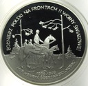 100000 zł złotych 1991 Dobrzański Hubal SREBRO