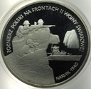 100000 zł złotych 1991 Narvik 1940 Żołnierz Polski SREBRO