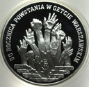300000 zł złotych 1993 GETTO 50 rocznica Powstania w Getcie Warszawskim