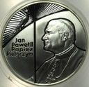 10 zł złotych 1999 Jan Paweł II Papież Pielgrzym SREBRO