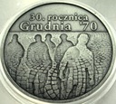 10 zł złotych 2000 Grudzień 1970 30 Rocznica Grudnia 70 SREBRO
