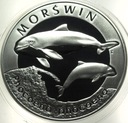 20 zł złotych 2004 Morświn Zwierzęta Świata SREBRO