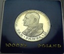 1000 zł złotych 1983 Jan Paweł II SREBRO