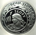10 zł złotych 2004 1 zł 1924 Żniwiarka Dzieje Złotego SREBRO