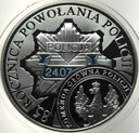 10 zł złotych 2004 POLICJA 85 rocznica powołania Policji SREBRO