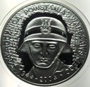 10 zł złotych 2004 Powstanie Warszawskie 1944 SREBRO
