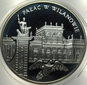 20 zł złotych 2000 WILANÓW Pałac w Wilanowie SREBRO