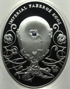 Niue 2 dolary 2011 FABERGE Jajo bratkowe SREBRO (2)