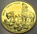 2 zł złote 1999 Wilk Wilki