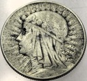 5 zł złotych 1934 Głowa Kobiety Polonia SREBRO