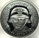10 zł złotych 2004 Powstanie Warszawskie 1944 SREBRO