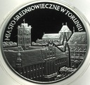 20 zł złotych 2007 TORUŃ Miasto Średniowieczne w Toruniu SREBRO