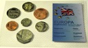 Anglia Wielka Brytania UK 2008 7 monet funt pensy blister zestaw