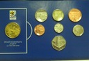 Anglia Wielka Brytania UK 2010 7 monet funt pensy blister zestaw + numizmat