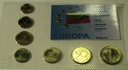 Bułgaria 1999-2002 7 monet lew statinek blister zestaw