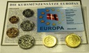 Dania 2006 7 monety koron ore blister zestaw