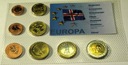 Islandia 2004 PRÓBA 8 monet (euro) blister zestaw (2)