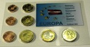 Łotwa 2014 PRÓBA 8 monet (euro) blister zestaw