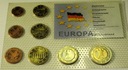 Niemcy 2002 8 monet euro centów A Berlin blister zestaw (2)