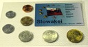Słowacja 1994-2007 7 monet koron halerzy blister zestaw