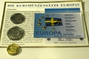 Szwecja 2009 3 monety koron ore blister zestaw