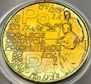 2 zł złote 1998 Skłodowska Polon i Rad