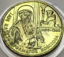 2 zł złote 1999 Jan Łaski Reformator Kościoła