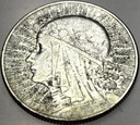 5 zł złotych 1934 Głowa Kobiety Polonia SREBRO