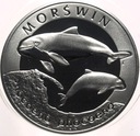 20 zł złotych 2004 Morświn Zwierzęta Świata SREBRO