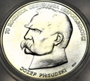 50000 zł złotych 1988 Piłsudski Niepodległość SREBRO