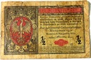 1917 1/2 marki polskiej seria B Generał