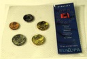 Albania 1999-2000 5 monet leke blister zestaw