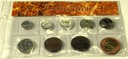 Czechy 1993-2002 9 monet koron halerzy blister zestaw