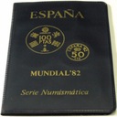 Hiszpania 1980 6 monet peset blister zestaw Mundial 1982