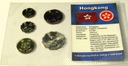 Honkong 1997-2098 5 monet centów dolarów blister zestaw (2)