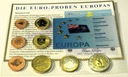Montserrat (Karaiby) 2007 PRÓBA 8 monet (euro) blister zestaw