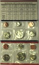 USA Stany Zjednoczone 1987 D P 2 x 6 monet dolar centów 2 blistry zestaw