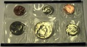USA Stany Zjednoczone 1989 P 6 monet dolar centów 2 blister zestaw