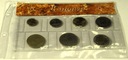 Węgry 1994-2001 7 monet forintów forint blister zestaw