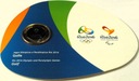 Brazylia 1 real 2014 Golf Olimpiada Rio 2016 blister