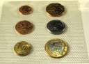 Brazylia 2003-2004 6 monet centavos real blister zestaw