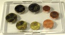 Holandia Niderlandy 2007 8 monet euro centów blister zestaw