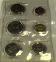 Singapur 1990-1992 6 monet centów dolar zestaw