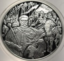 10 zł złotych 2001 Jan III Sobieski SREBRO POPIERSIE