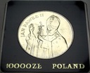 10000 zł złotych 1987 Jan Paweł II SREBRO