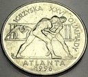 2 zł złote 1995 Atlanta 1996 Zapasy Igrzyska Olimpiady