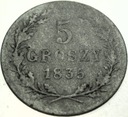 Wolne Miasto Kraków 5 gr groszy 1835