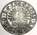 grosz koronny 1612 Zygmunt III Waza Kraków SREBRO